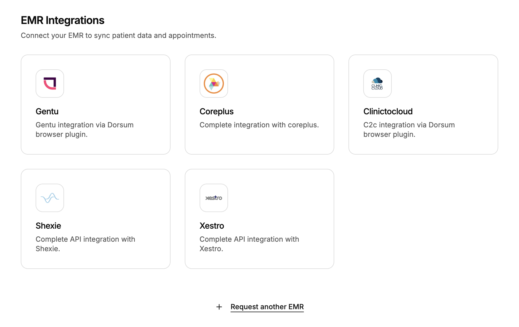 Expanded EMR integrations visual