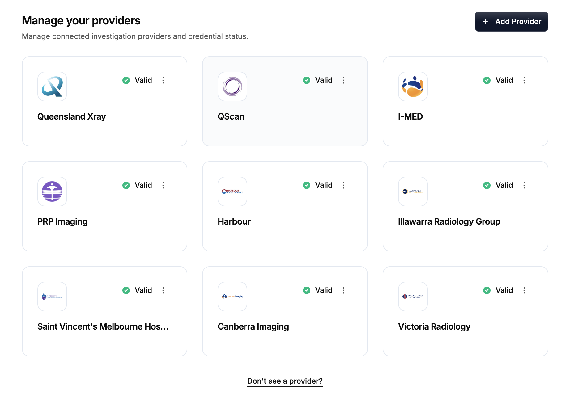 More reliable external investigations access visual
